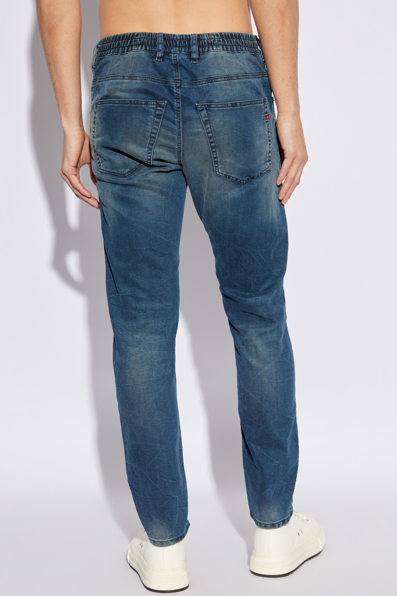 Niebieski Jeansy `D-KROOLEY-B JOGG` Diesel - Vitkac Polska